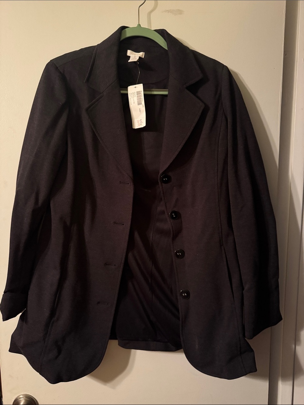 Chico's Black Classic Tailored Blazer Jacket